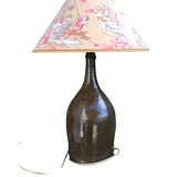 Lampe vintage en grès de normandie