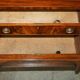 English buffet George III from around 1780 in restored flame wood.