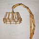 Louis Sognot rattan floor lamp from the 60s