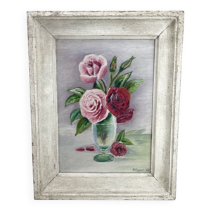 Nature morte bouquet - rose