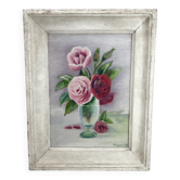 Still life bouquet of rose 1947