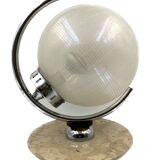 Murano glass spherical table lamp, Mazzega Italy 1970s