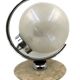 Murano glass spherical table lamp, Mazzega Italy 1970s