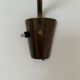 Pair of Brass and Opaline Glass Mid-Century Swedish Wall Lights