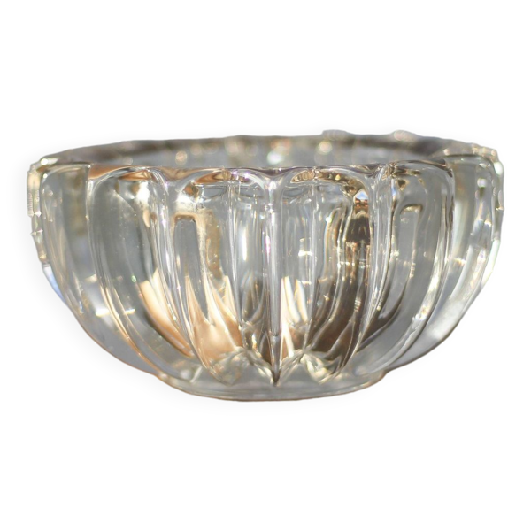 Vide poche Pierre d'Avesn, bol art déco verre moulé, collection, made in France, déco intérieur