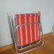 Folding garden or camping armchair