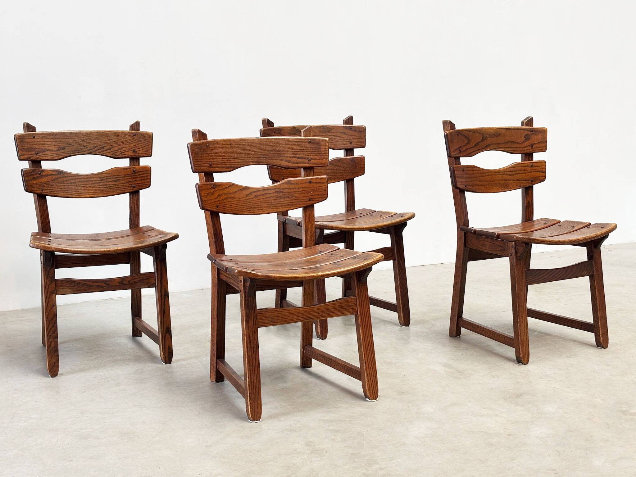 Set of four dining chairs by Dittmann & co