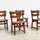 Set of four dining chairs by Dittmann & co