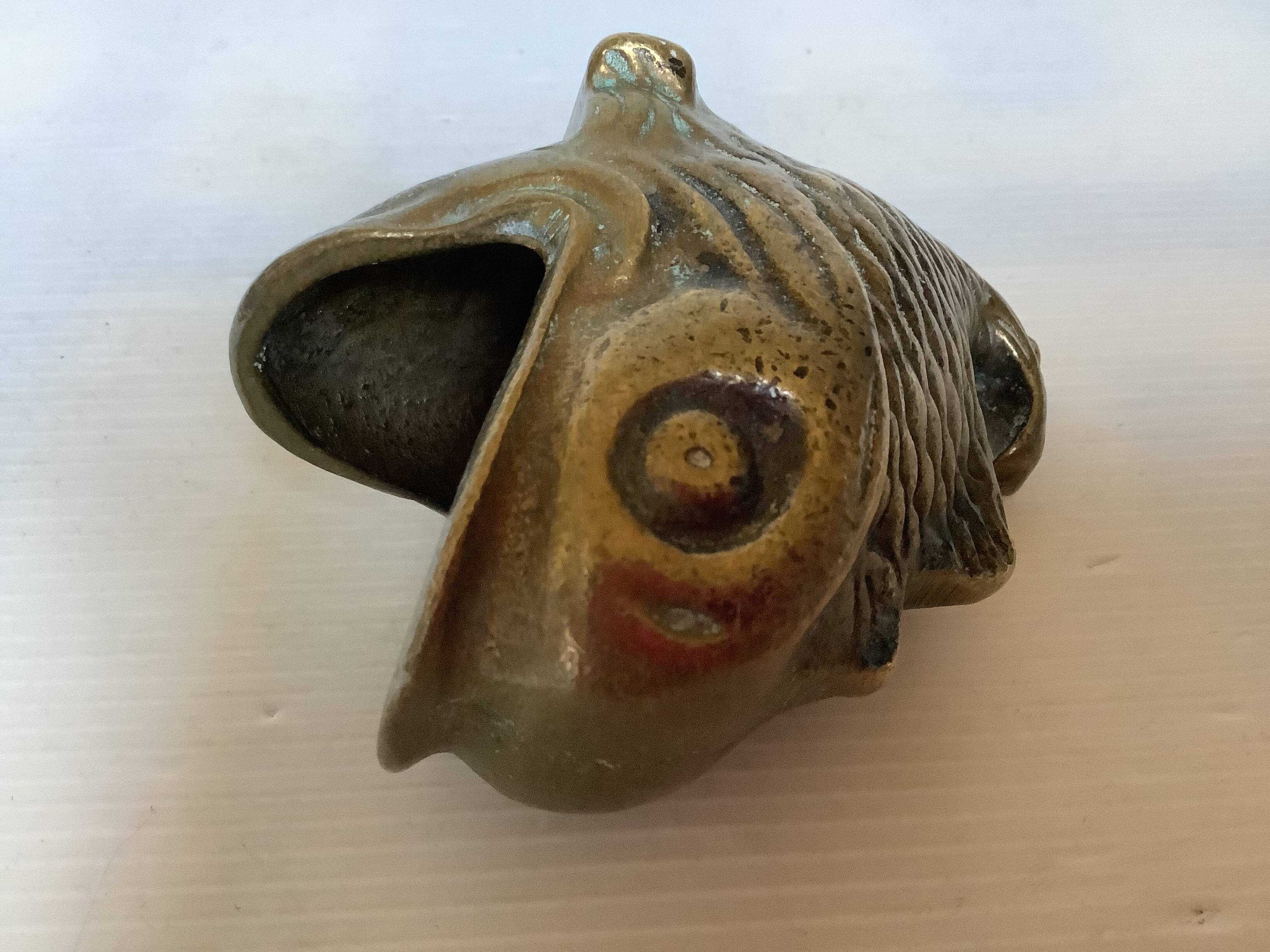 Peerage England bronze fish ashtray