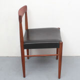 1960s dining chair in teak by H.W. Klein Bramin