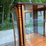 Scandinavian art deco rosewood display cabinet
