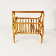 Mid Century Bamboo Newspaper Holder, Germany, 1960s