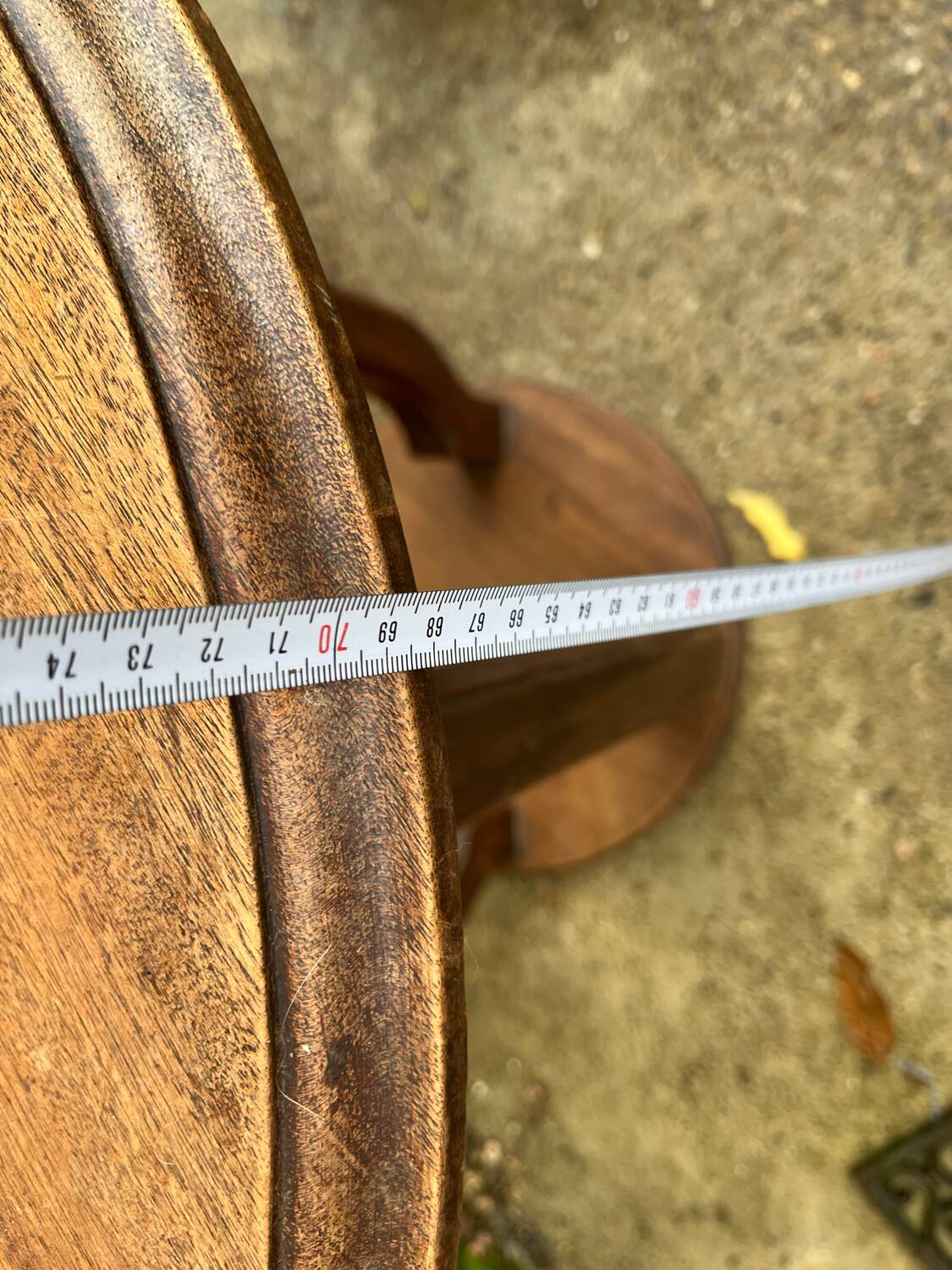 Art deco pedestal table