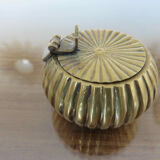 Brass pocket ashtray 60s 70s