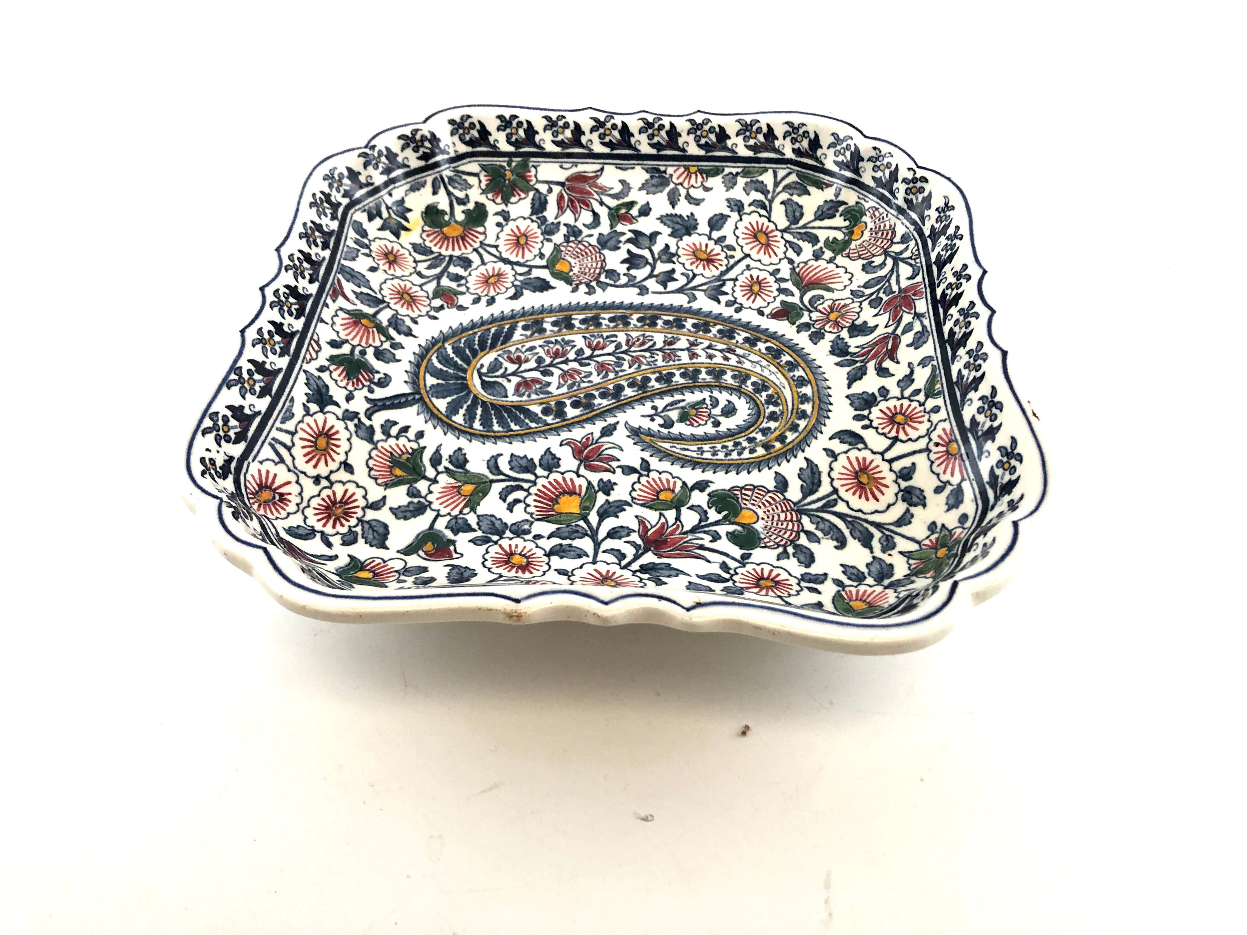 Square cut or empty pocket Gien model cashmere