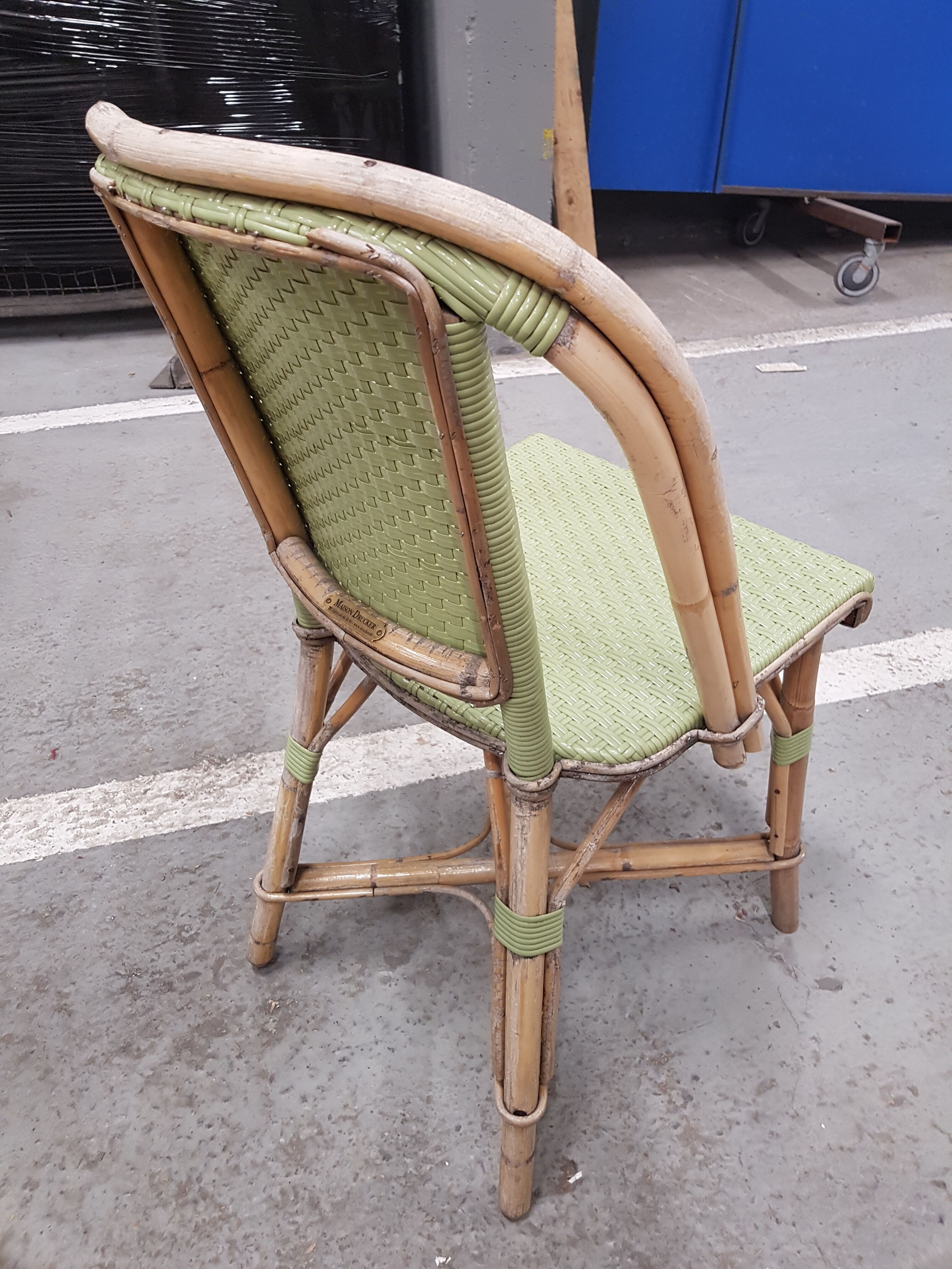 Green bistro chair
