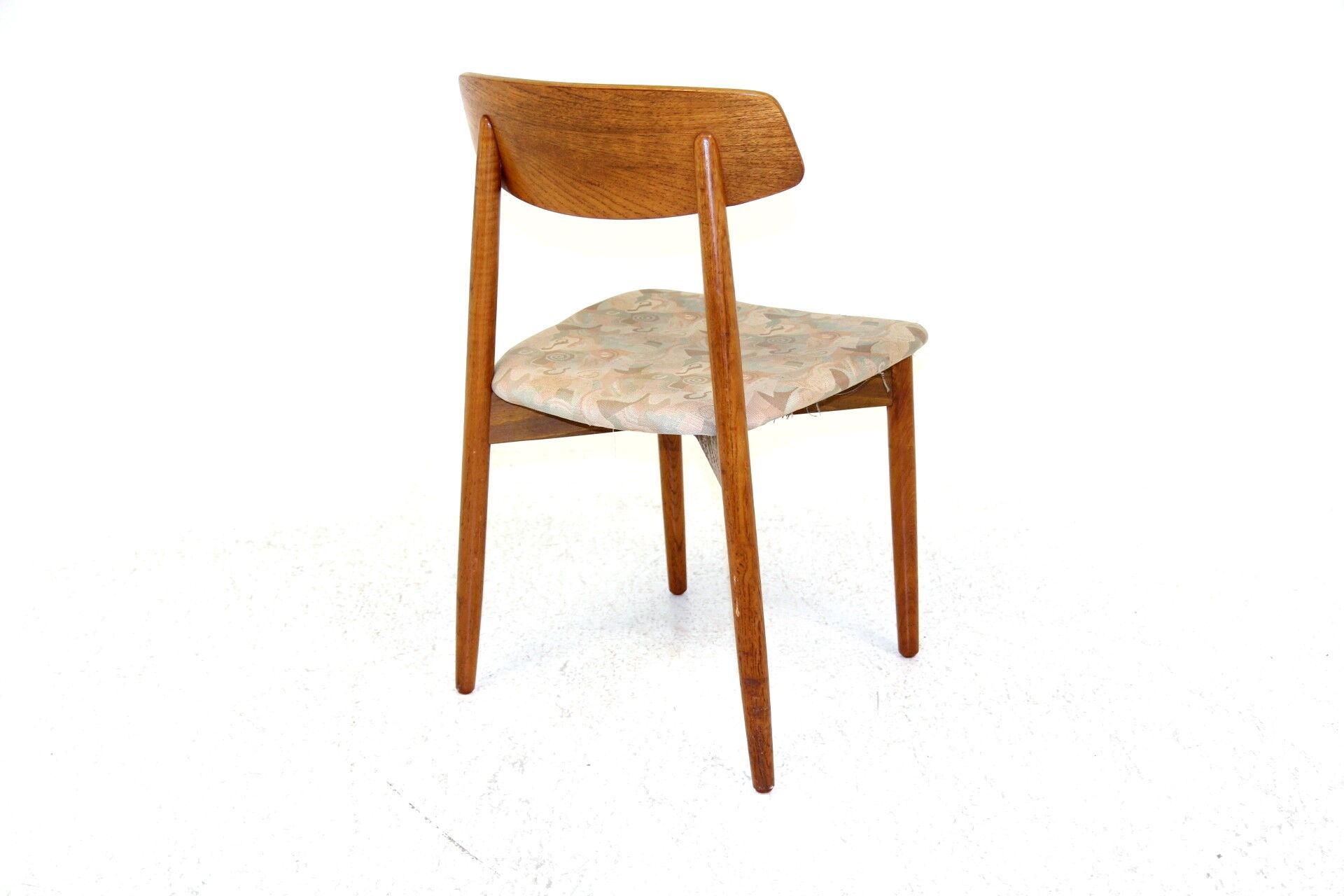 Set of 6 teak chairs, Harry Østergaard, Randers Møbelfabrik, Denmark, 1960
