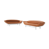 Canapés Ellittico de Losa Ghini pour Moroso Italie 1987