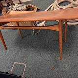 Table Basse scandinave en teck Peter Hvidt