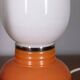 Vintage Italian Glass Table Lamps, 1970s, Set of 2