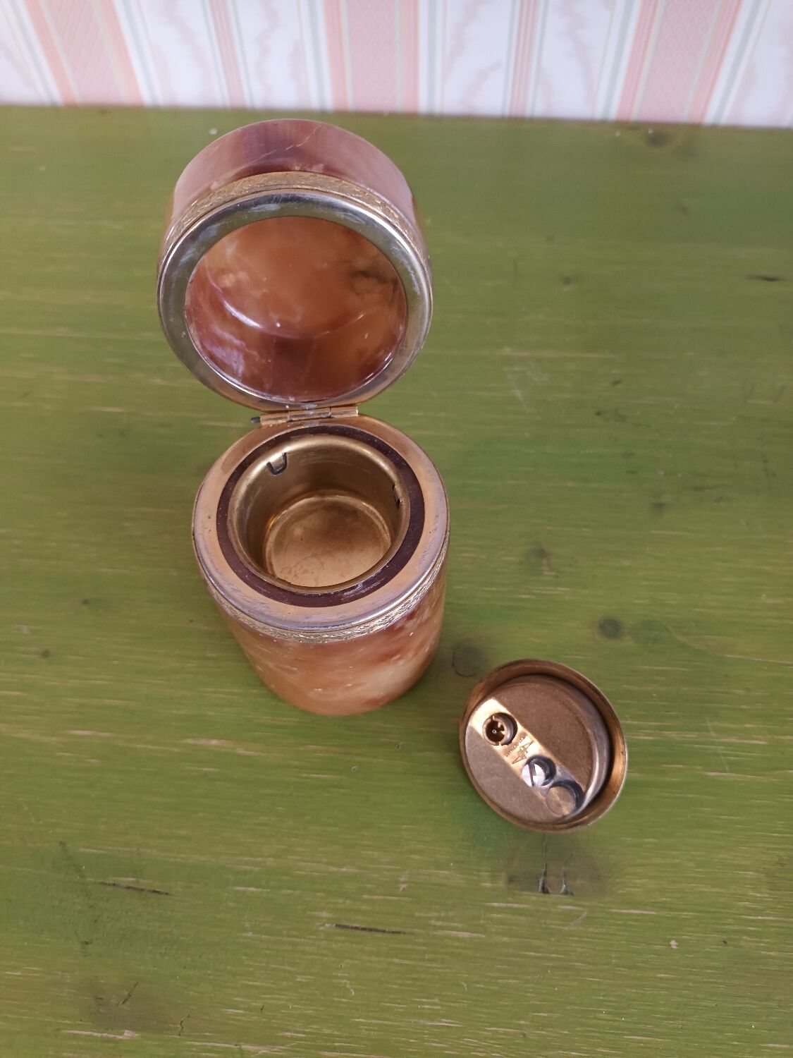 Briquet vintage onyx