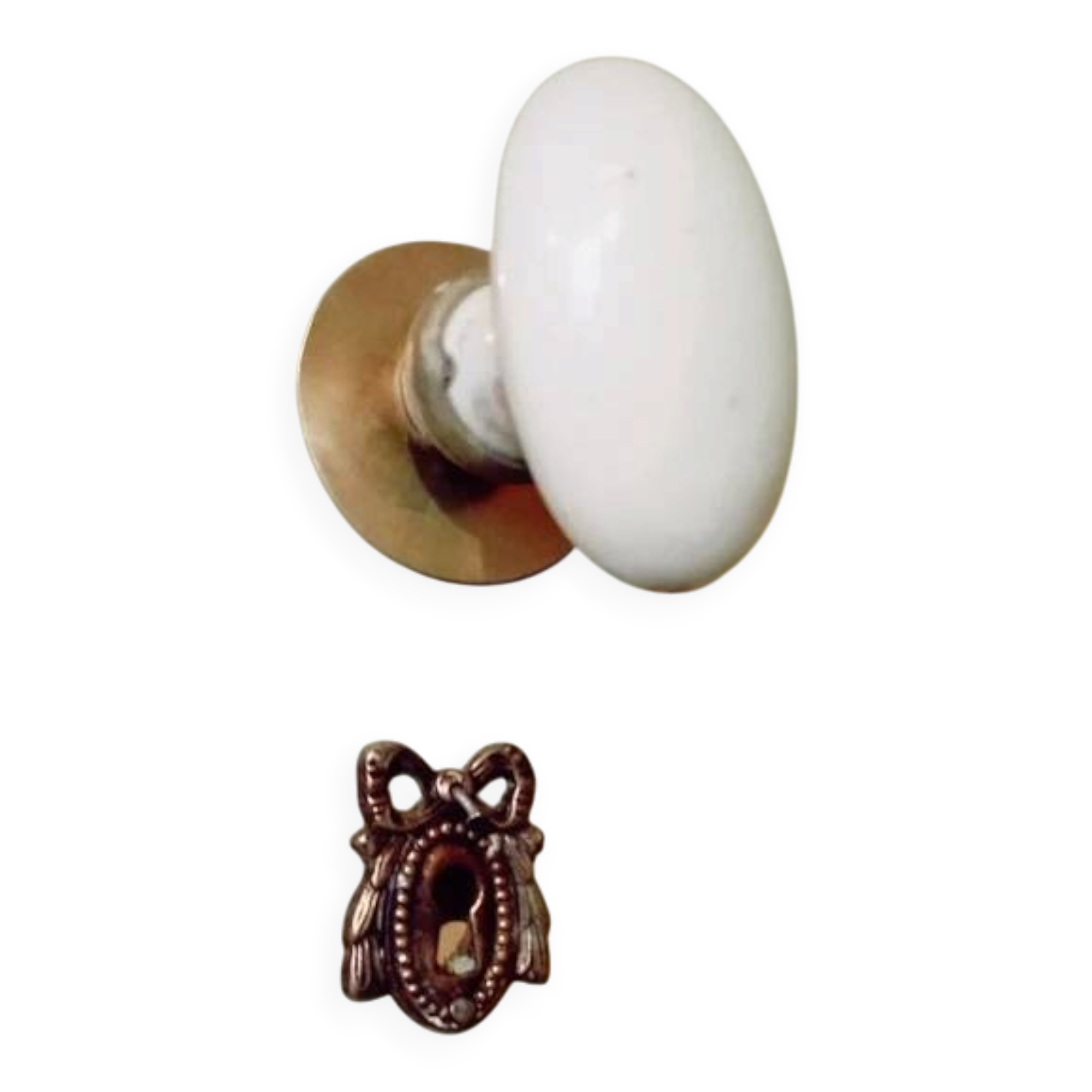 vintage porcelain handle