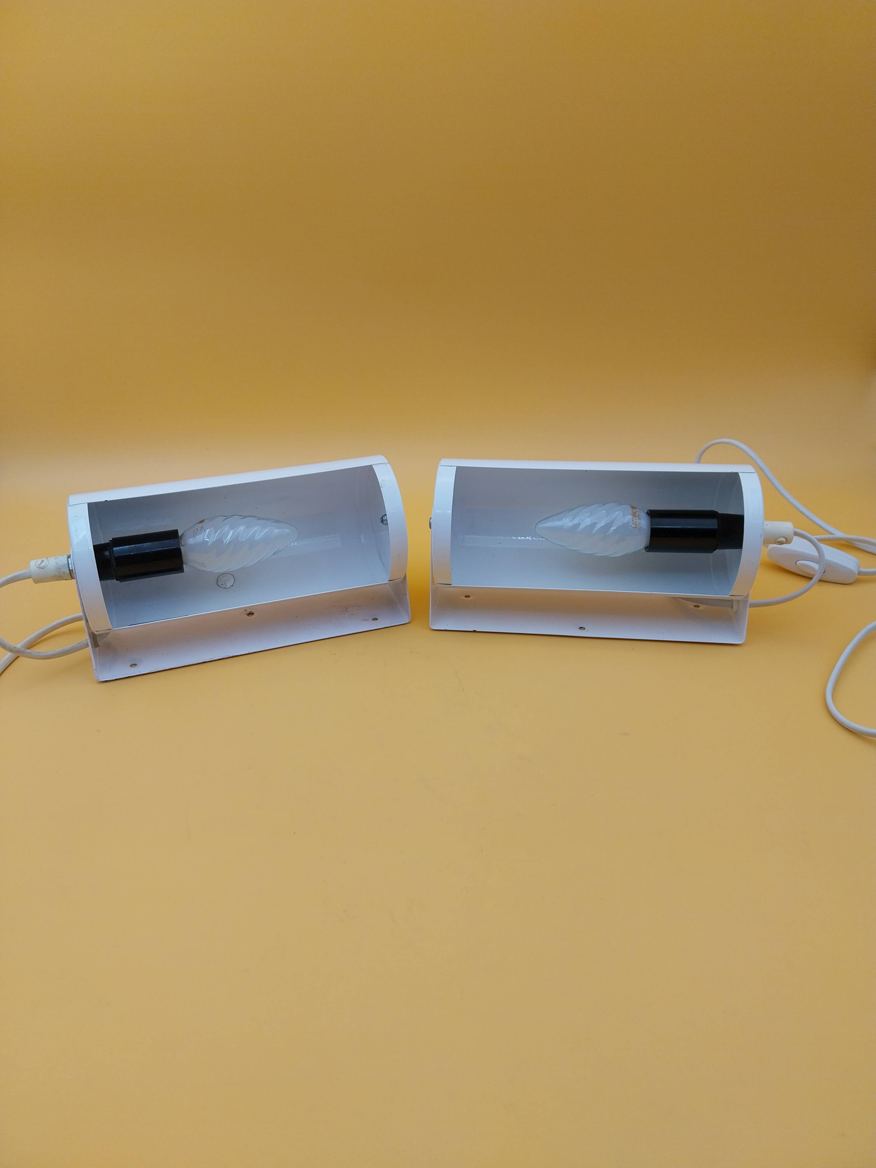 Pair of wall lights with a shutter V413 IKEA vintage