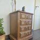 Oak and pine chest of drawers, 1950s.