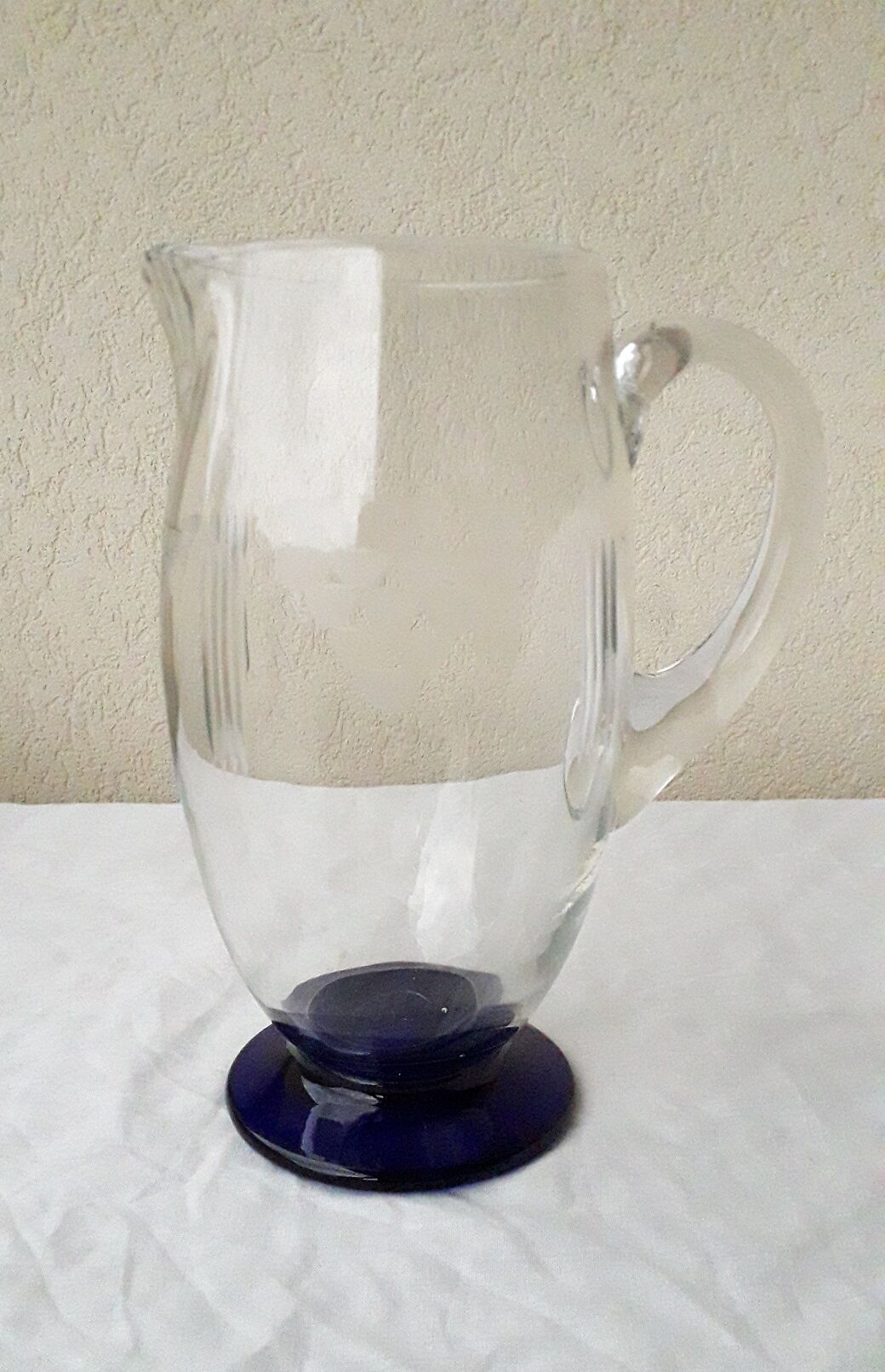 Glass pitcher