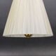 Bronze Gilt Bouillotte Lamp with Pleated Shade