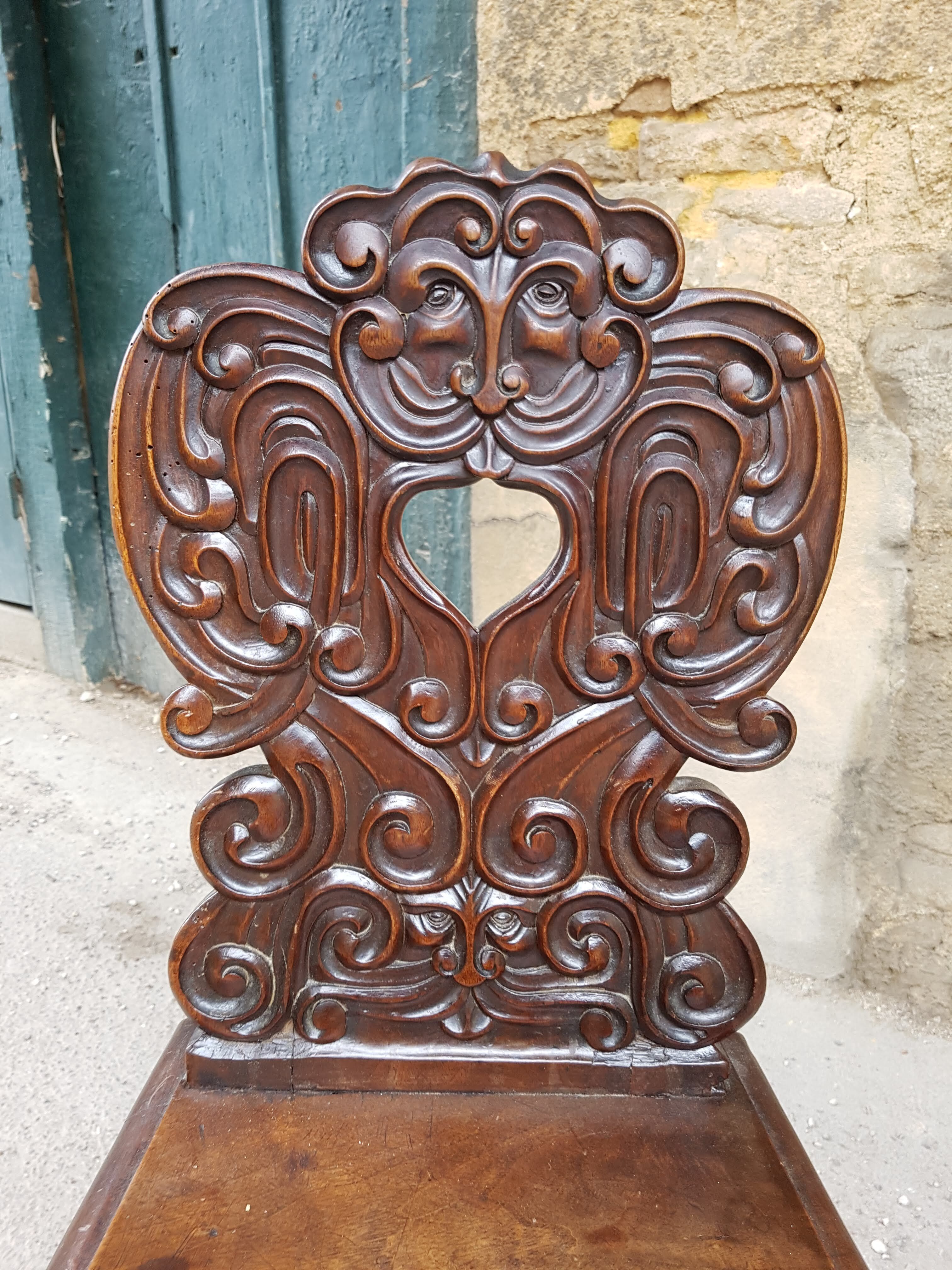 Nineteenth century Alsatian Chair