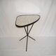 1950s tripod cocktail coffee table