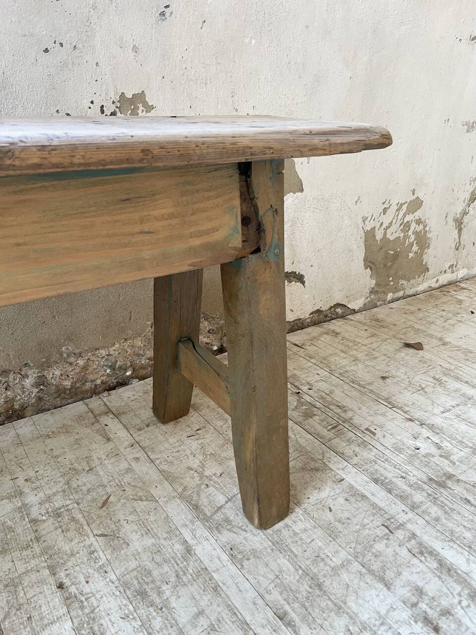 XL pine and oak bench 280 cm