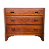 Vintage chest of drawers - oak - art deco - retro - 1950