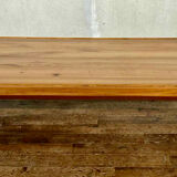 Vintage light wood coffee table from the 1960s