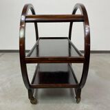 Art Deco service trolley no. 1157 by Thonet Debrecen 1930