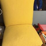 1 old sofa/bench and 1 armchair
