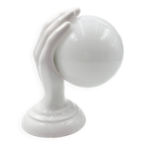 Handmade ceramic wall lamp from the 70s