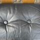 3-seater sofa in oak and leather design Eesko Pajamies for Asko model Bonanza 1970
