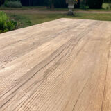 Solid oak monastery table