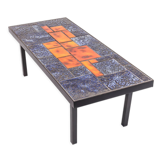 Table basse moderniste Fat Lava, 1960