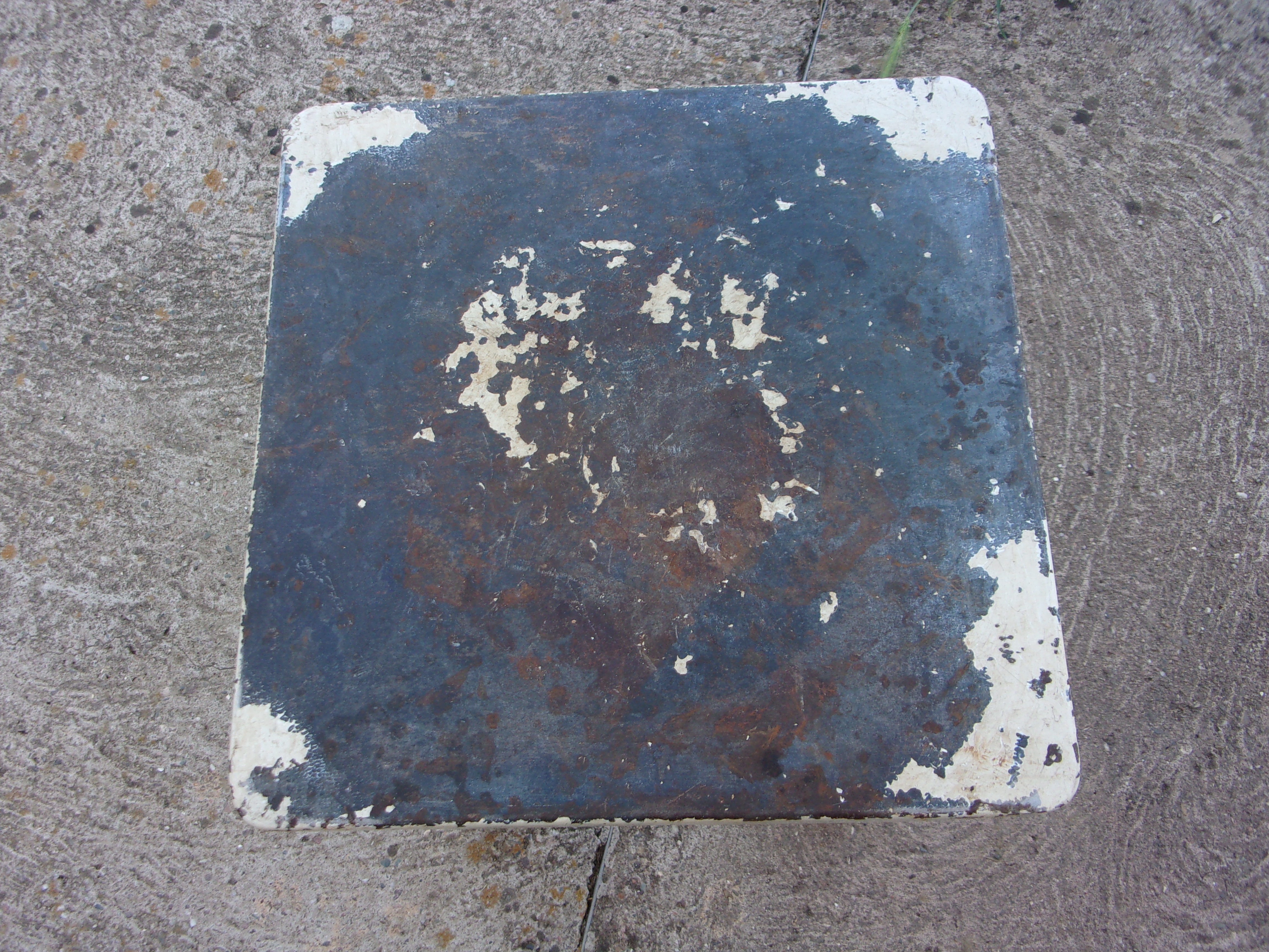 Industrial iron workshop stool 1950/1960