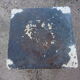 Industrial iron workshop stool 1950/1960