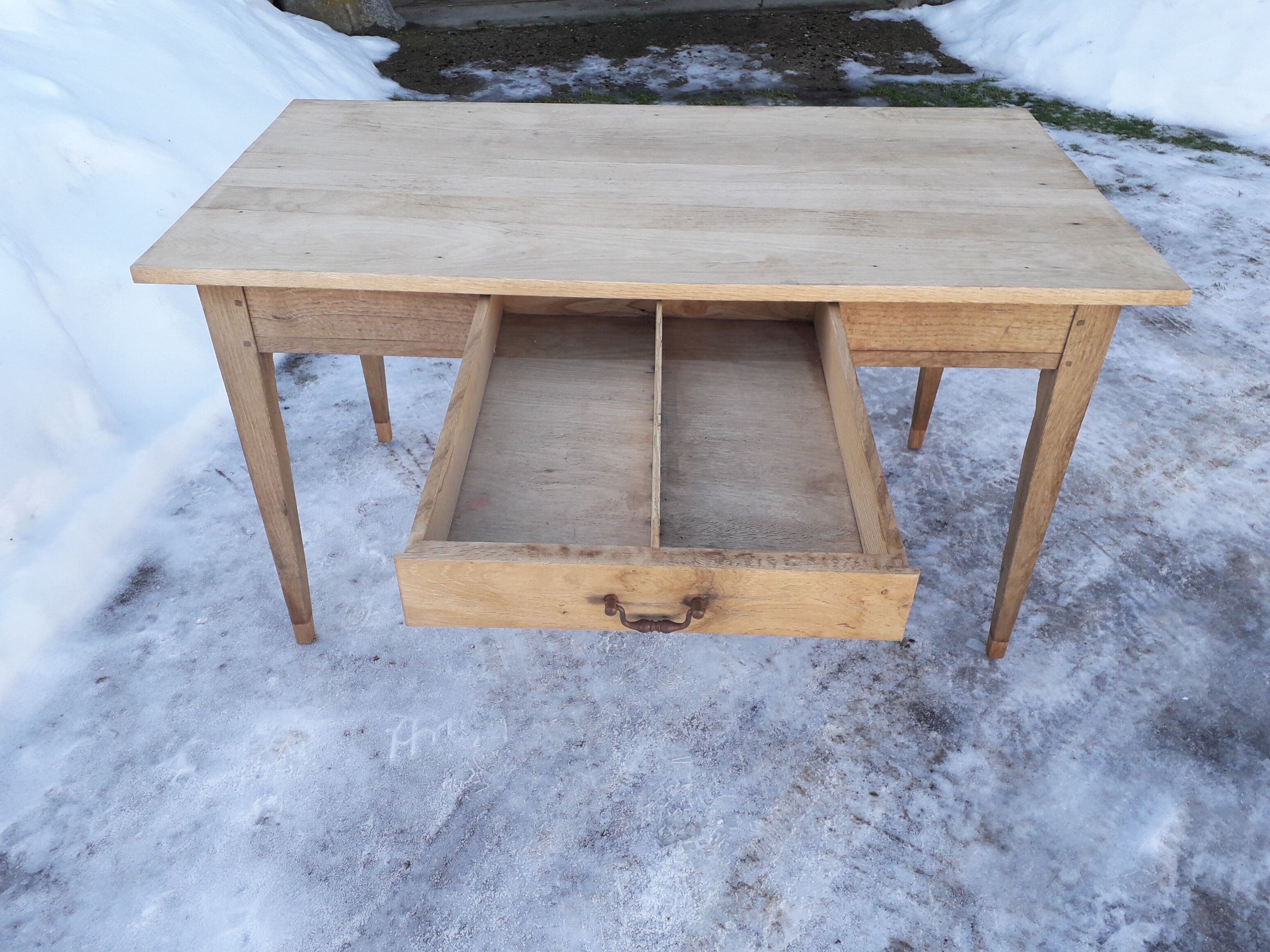 Old farmhouse table 140 cm