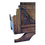 Oak art deco chest of drawers