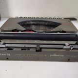 Old typewriter " hermes baby " swiss keyboard azerty
