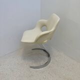 Euro Steel Furniture Idée 2000 Table and Chairs Set Boris Tabacoff