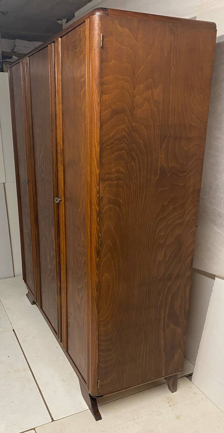 Vintage compass feet wardrobe from 1956