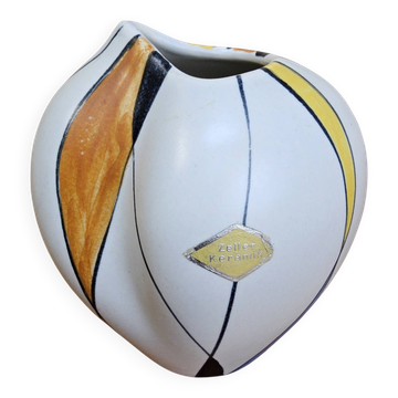 Vintage West Germany Zeller Keramik vase (Georg Schmider) 50s