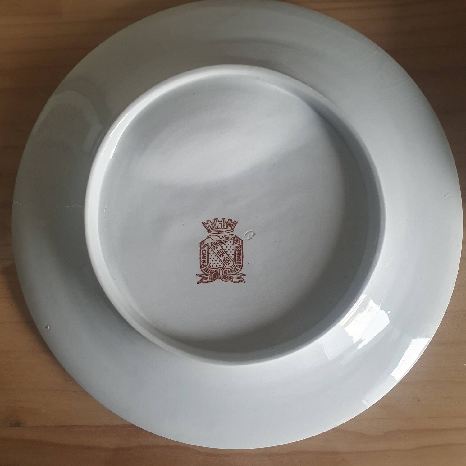 Sarreguemines artichoke plates